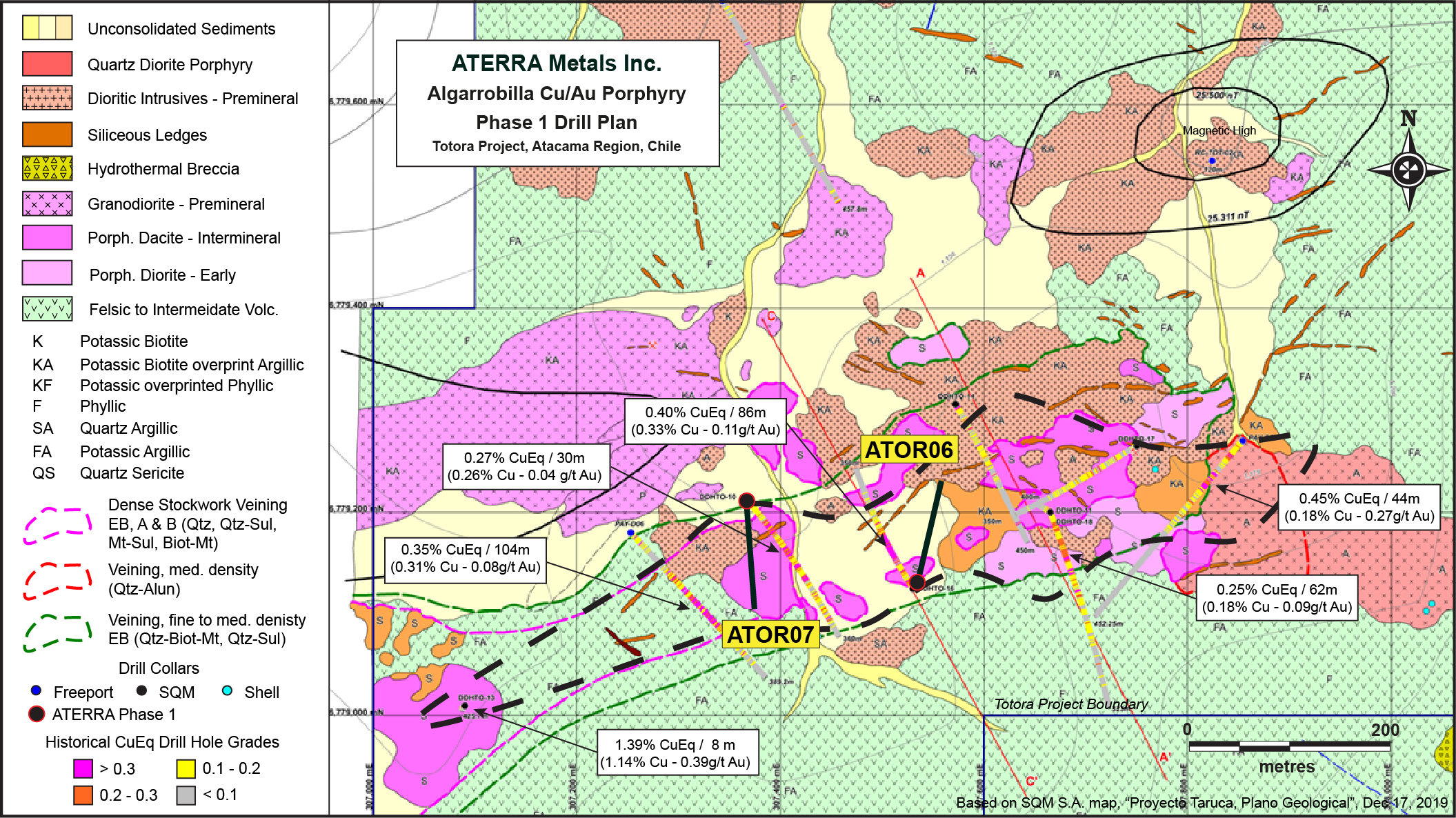 Algarrobilla Phase 1 Drill Plan